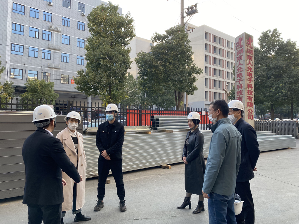 黄泽红县长现场走访我公司   